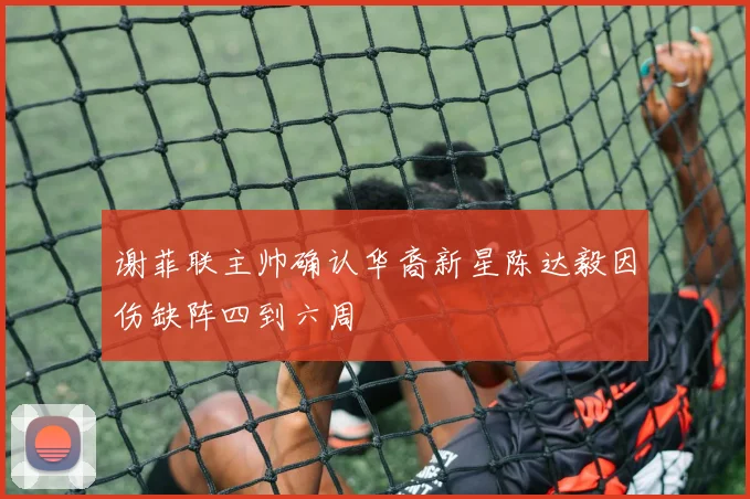 谢菲联主帅确认华裔新星陈达毅因伤缺阵四到六周